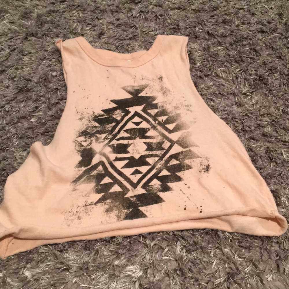 cropped tank top
